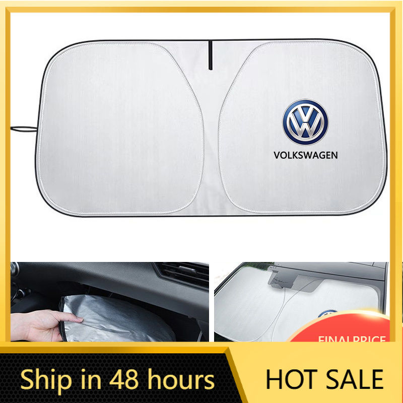 Styling Mouldings Car Windshield Sunshade Cover Sun Visor UV Protector Accessori