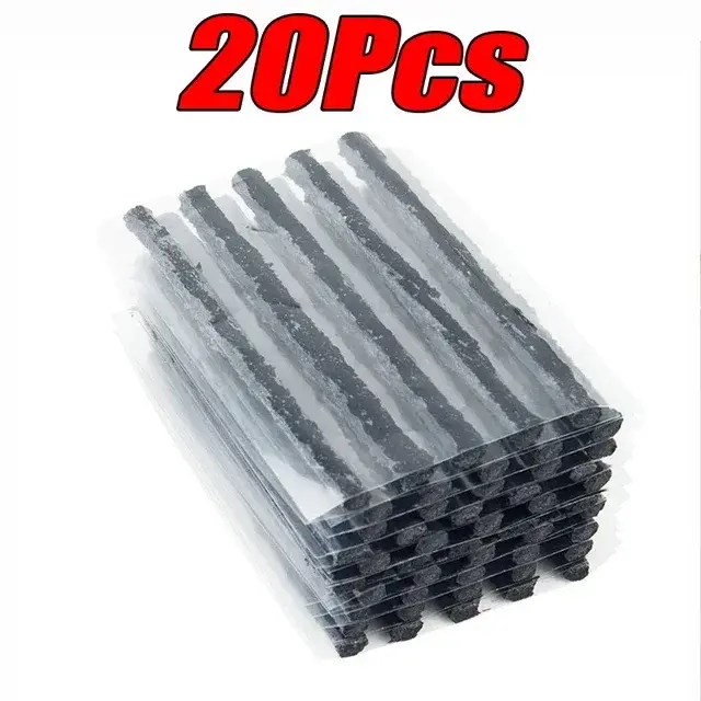 Thumbnail: Tire Puncture Repair Kits Car Tire Repair Tool with Rubber Strips Tubeless Flat
