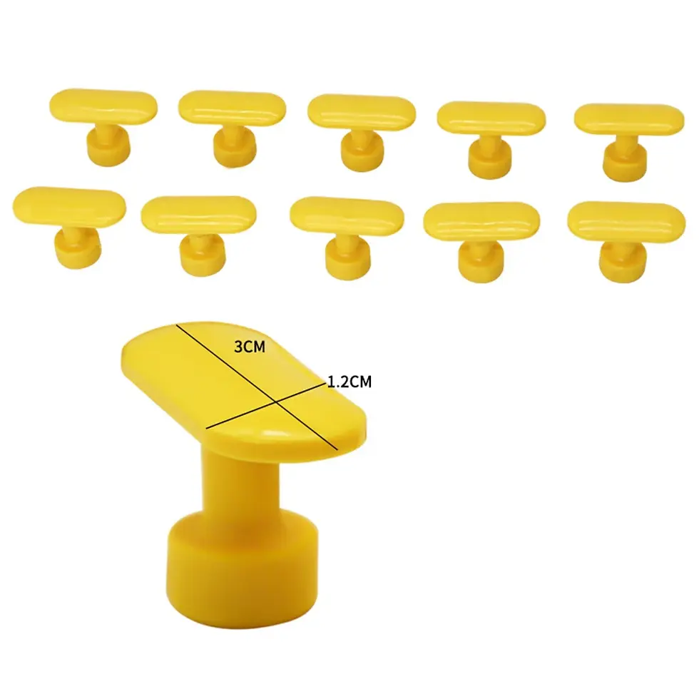 Thumbnail: Practical Repairing Car Body Glue Tabs Dent Removal Tools Yellow Dent Repair Kit