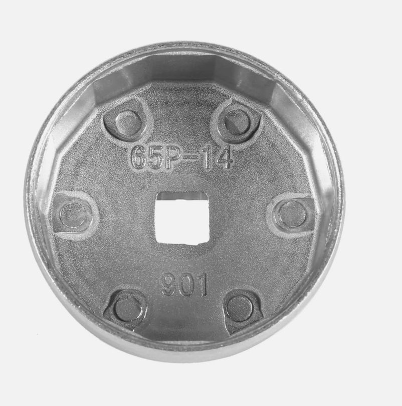 Thumbnail: Universal 14 Slot 64.5 Mm Oil Filter Wrench Cover Shell Tool Remover Car Repair