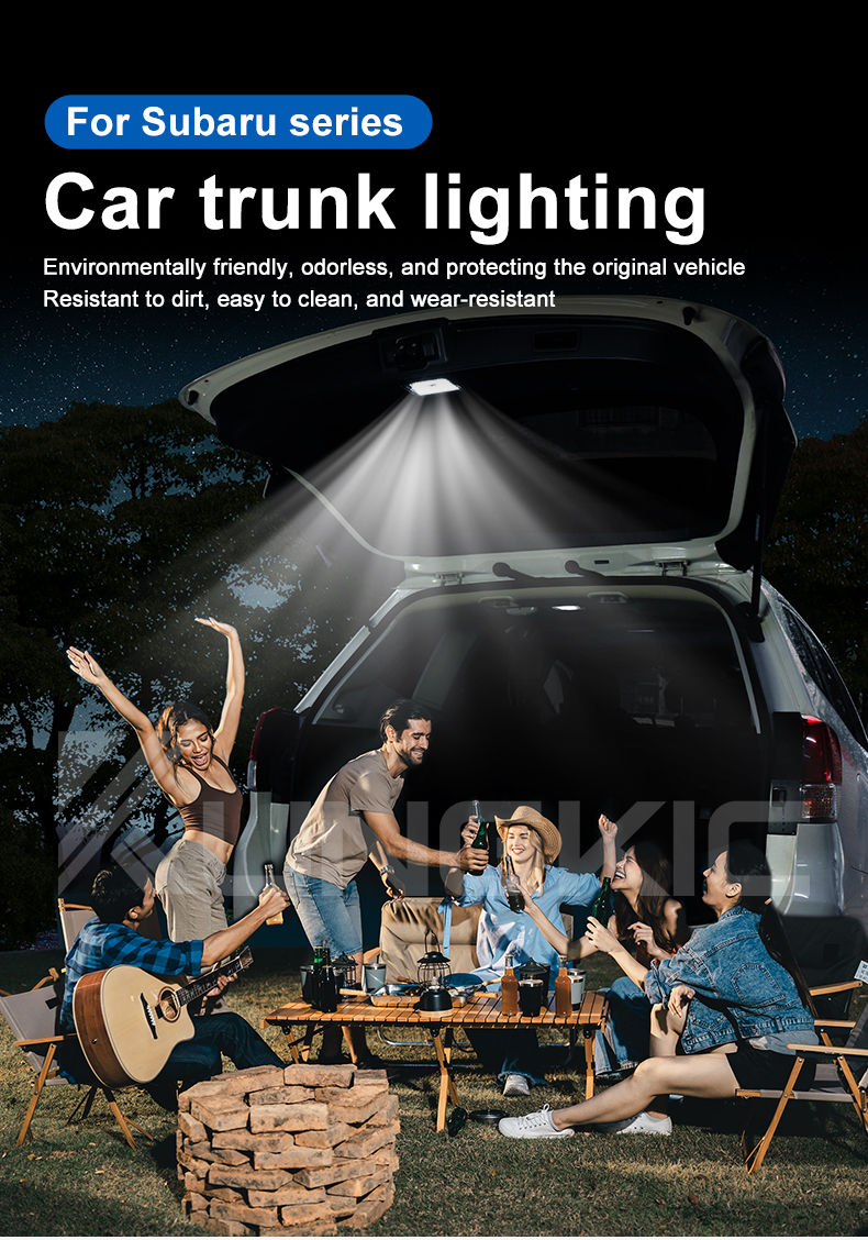 Thumbnail: For Subaru Crosstrek Impreza Forester Outback Accessories LED Car Trunk Light Lu