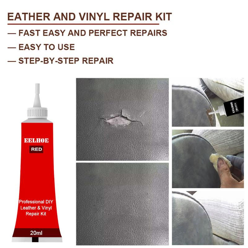 Thumbnail: 20g Leather Repair Paste PU Leather Repair Filler Cream Kit Restores Car For Fur