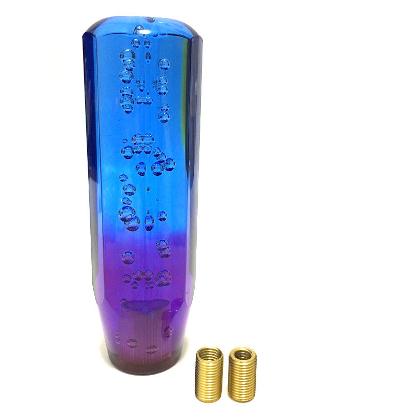 Thumbnail: 10/15/20cm Blue Purple Shift Knob Crystal Transparent Gear Shift Knob Car Modifi