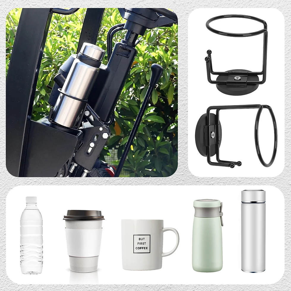 Thumbnail: Magnetic Cup Holder, Stainless Steel Magnetic Drink Holder, Cup Caddy for Tracto