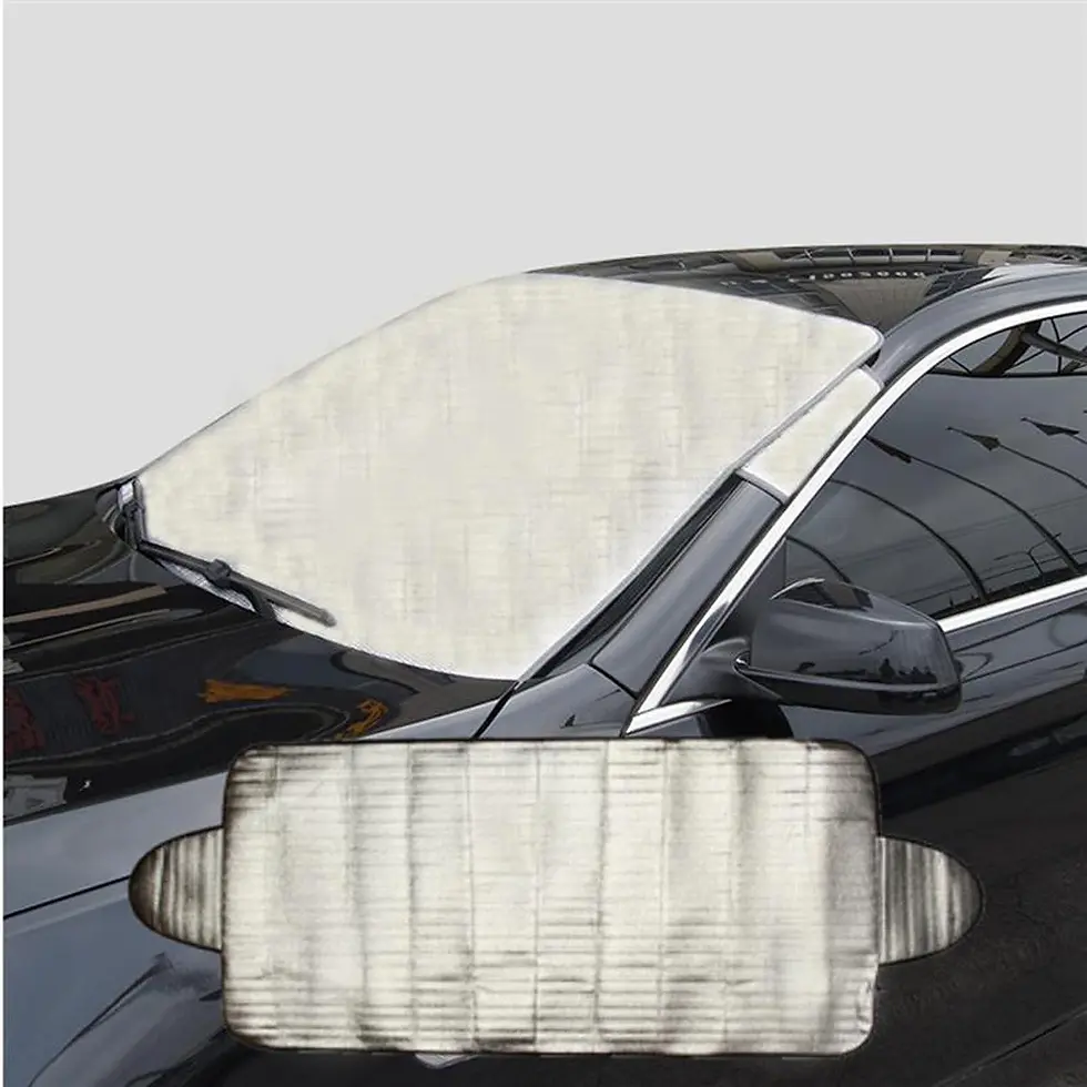 Thumbnail: Car Windscreen Windshield Frost Cover Ice Snow Shield Front Protector Sunshade T