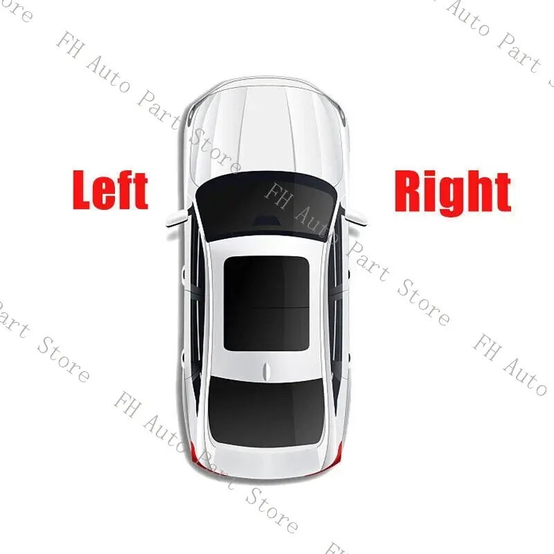 Thumbnail: 51128075816 51128075815 Car Rear Bumper Trim Grille Cover Strip For BMW 3 Series