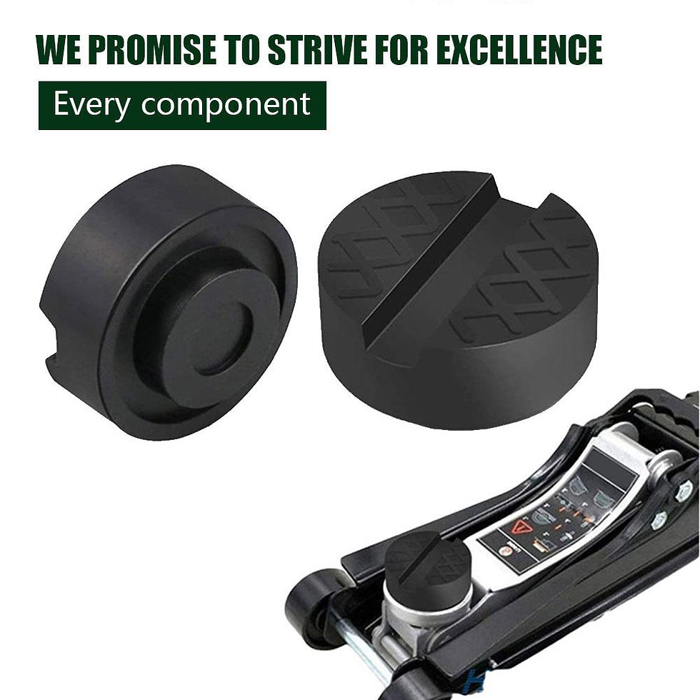 Thumbnail: Rubber Support Block Universal Jack Rubber Pad Round Repair Multifunctional Car