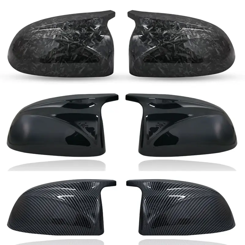 Thumbnail: For BMW X3 G01 X4 G02 X5 G05 X6 G06 X7 G07 2018 2019 2020 M style black rearview