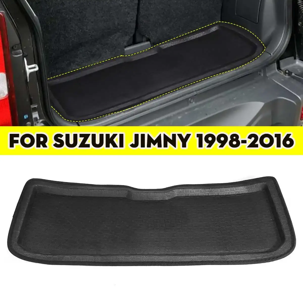 Car Cargo Liner Boot Tray Rear Trunk Cover Matt Mat Floor Carpet Kick Pad For Bu