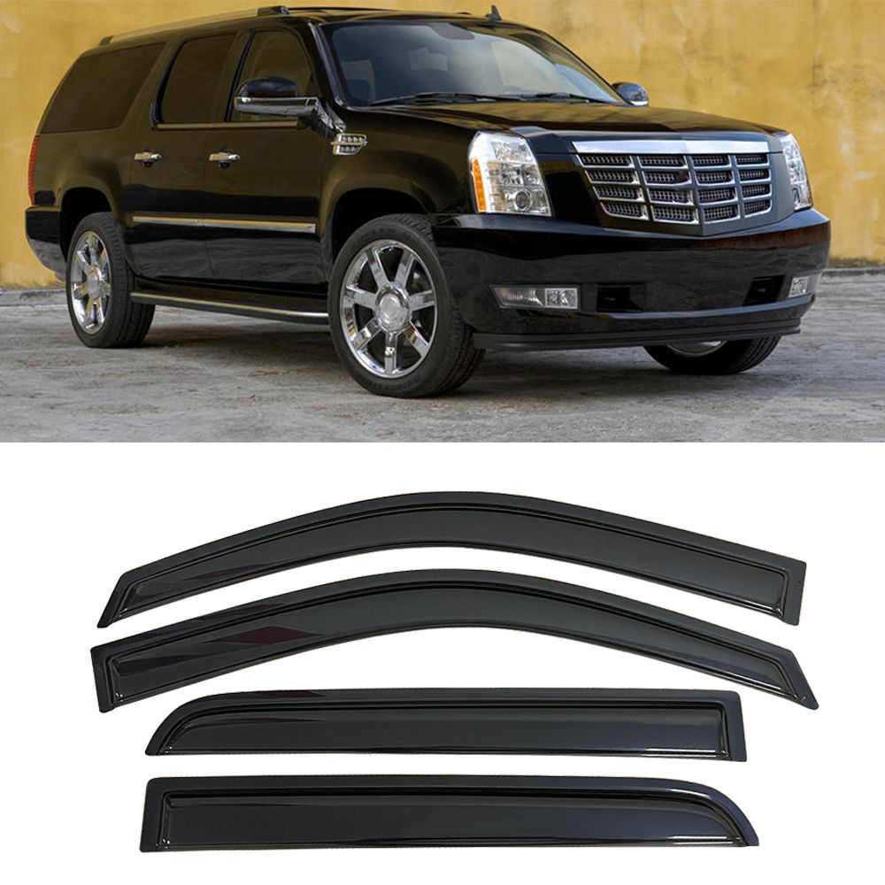 New ABS Mesh Rain Shield Side Window Deflector Eyebrow Thickened Injection Moldi