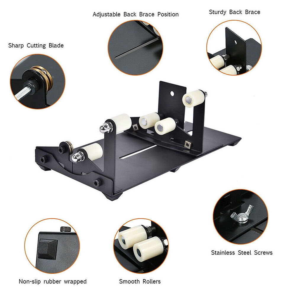 Thumbnail: Adjustable Glass Bottle Cutter Kit Stainless Steel Square Round Glass Bottl..
