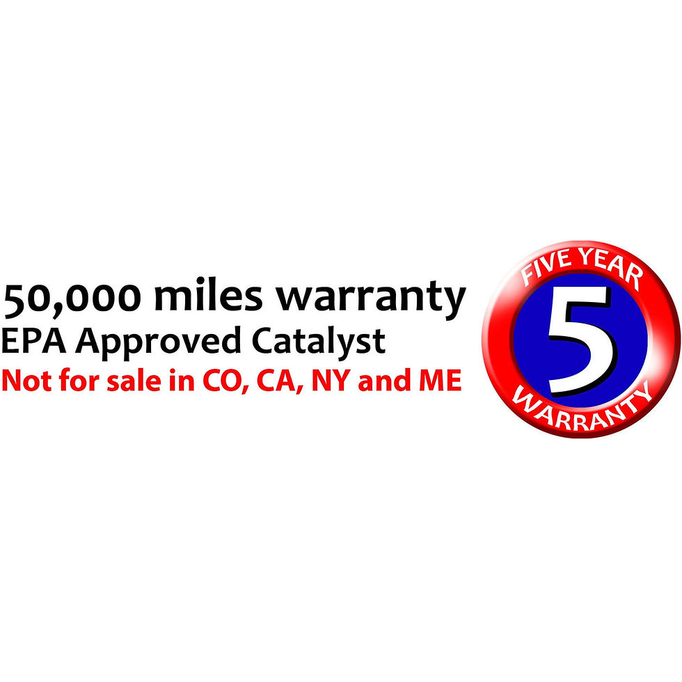 Thumbnail: Catalytic Converter Compatible with 2012-2019 Kia Soul 2011-2019 Hyundai Ac..