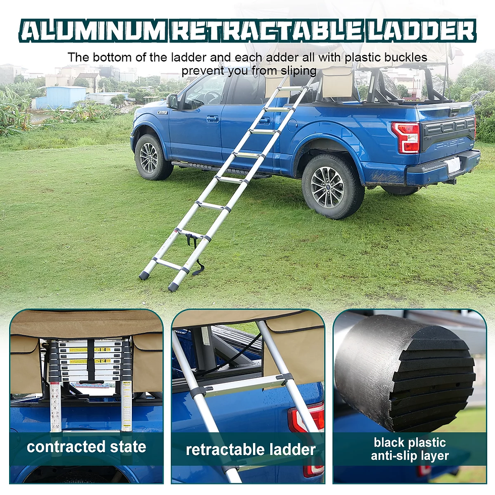 Thumbnail: Universal Hardshell Roof Top Tent Outdoor Camping Rooftop Tent Waterproof Tent w