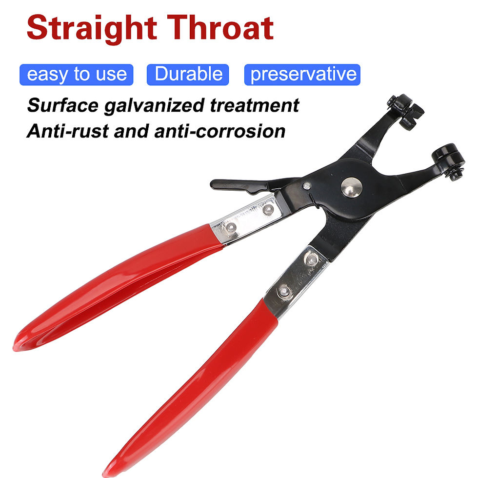 Thumbnail: Auto Pliers Removal Tools for Water Pipe Hose Flat Band Ring Tube Clamps Repair