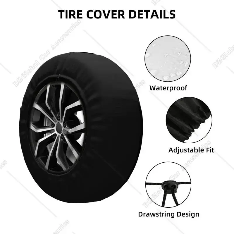 Thumbnail: Navigate Mountain Adventure Compass Spare Tire Cover for Toyota RAV4 Prado 4WD 4