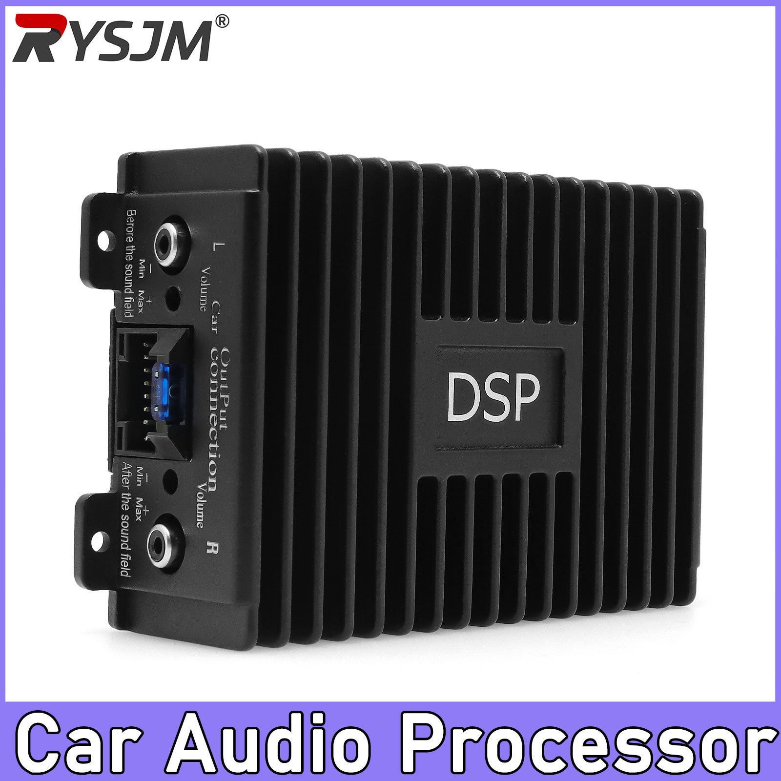 Car DSP Amplifier Hi-Fi Booster Audio Digital Sound Processorsfor Android Speake