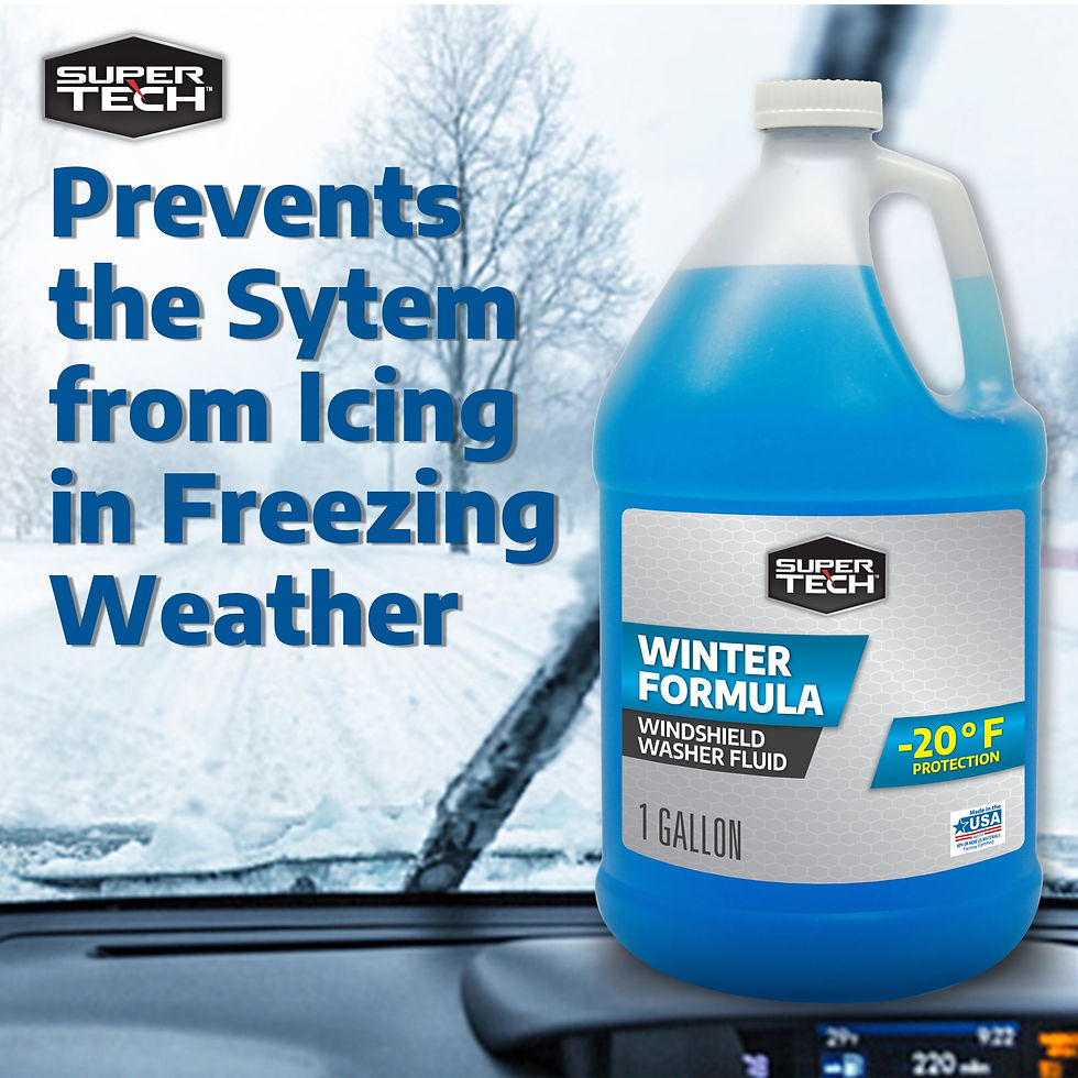 Thumbnail: Super Tech Windshield Washer Fluid Winter -20F Formula, 1 Gallon