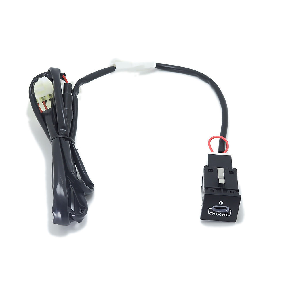 Thumbnail: For VW Golf 6 Jetta 5 MK5 Scirocco 06-12 QC3.0 Type C PD USB Quick Car Charger S