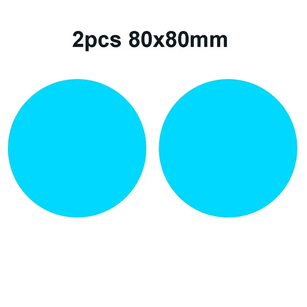Thumbnail: 2/4/8pcs Car Side Rearview Mirror Waterproof Anti-Fog Film Side Window Glass Fil
