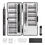 Thumbnail: Electric Screwdriver Set, 97 in 1 Mini Cordless Precision Screwdriver, Anti..