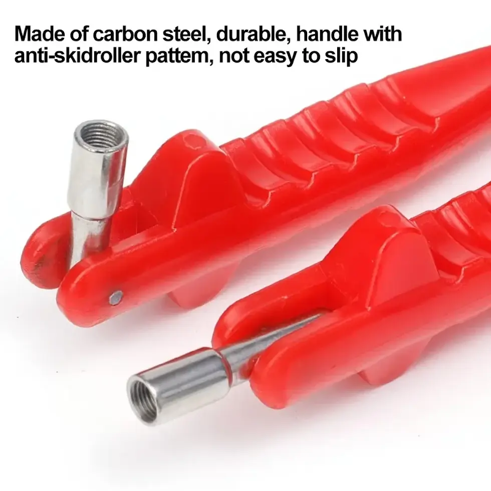 Thumbnail: Car Tire Valve Puller Universal Auto Wheel Tyre Valve Pull Rod TR414 Vacuum Tire