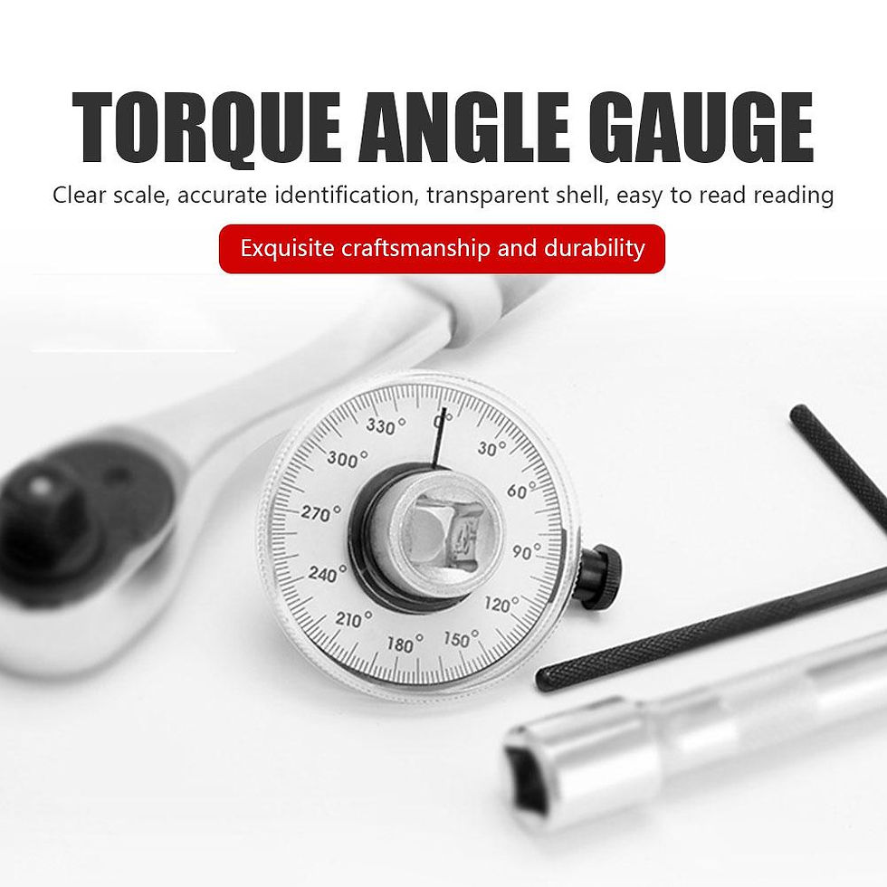 Thumbnail: NEW Torque Wrench Torquemeter Dial Automotive Tools Hand Tool Auto Service Equip