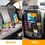 Thumbnail: 2 Pack Waterproof Car Backseat Organizers - Kick Mats Back Seat Protectors ..
