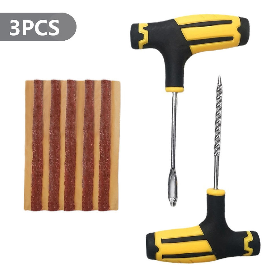 Thumbnail: Car Tire Repair Tool Motorcycle Tubeless Tyre Wheels Tire Repair Kit Studding To