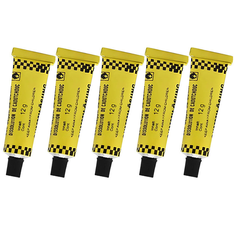 Thumbnail: 1-20pcs Automobile Tire Repairing Glue Inner Tube Puncture Kit Repair Cement Rub