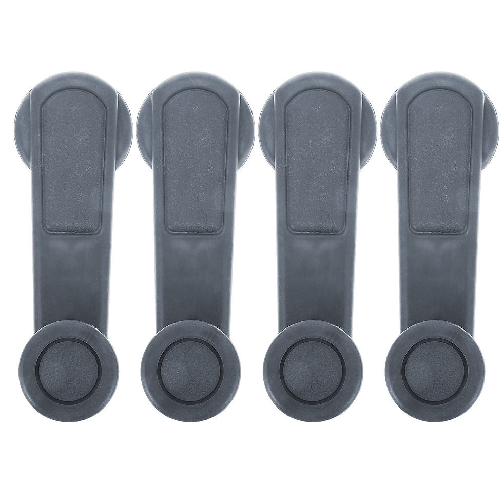 Thumbnail: 4 Pcs Interior Replacement Parts Car Window Crank Accessories Handle Winder Regu