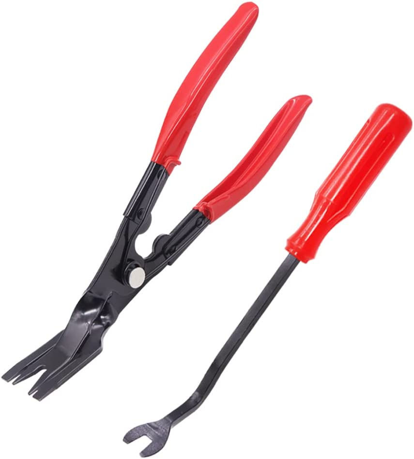 Thumbnail: Car Door Clip Panel Trim Removal Tool Trim Clip Removal Pliers Van Door Fastener