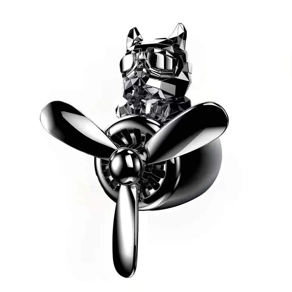 Thumbnail: Bulldog Styling Car Vent Decorative Rotation Bulldog Outlet Clip Auto Interior C