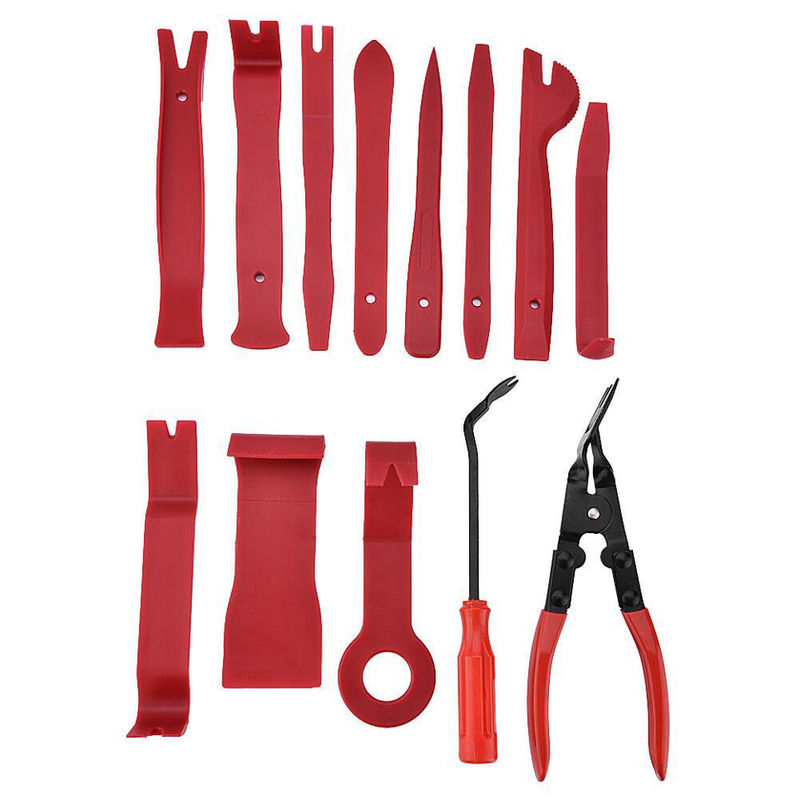 Thumbnail: Auto Door Clip Panel Trim Removal Tools Kits Car Interior Seesaw Conversion Repa
