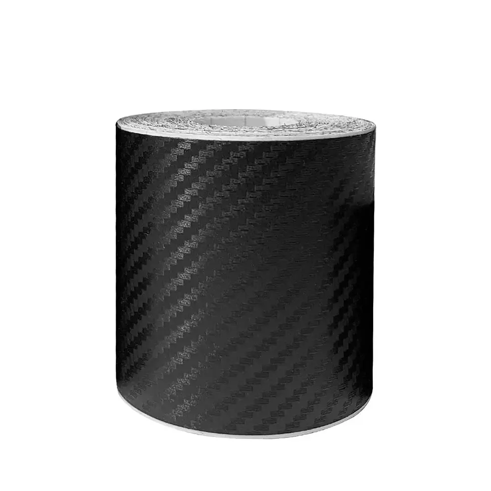 Thumbnail: 3D Carbon Fiber Vinyl Car Sticker Cars Door Protection Vinyl Matte Motorcycles H