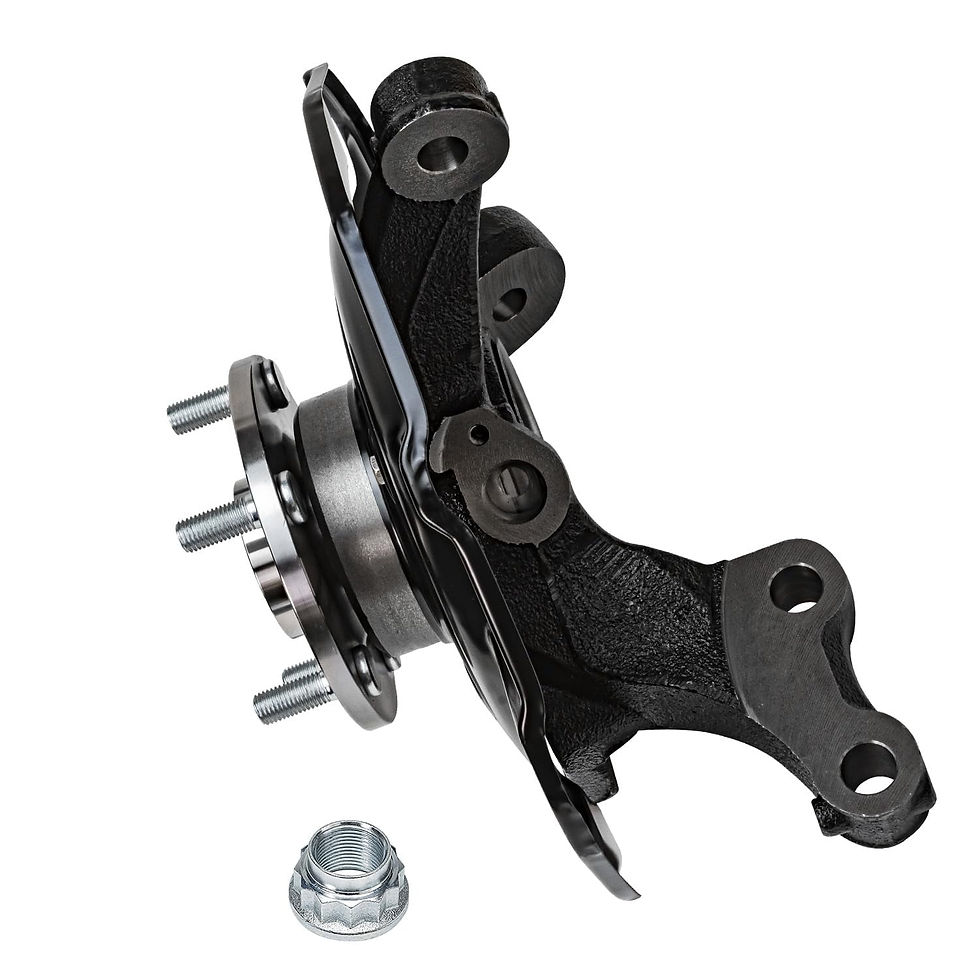 Thumbnail: Detroit Axle - Front Right Steering Knuckle for FWD 2004-2010 Toyota Sienna..