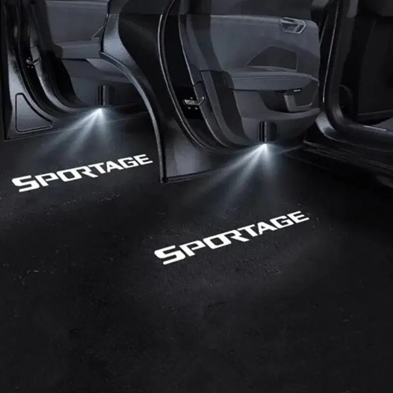 Universal LED For KIA Sportage HD Logo Wireless Car Door Welcome Lamp Light Proj