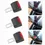 Thumbnail: 1Pc Car Seat Belt Clip Extender Safety Seatbelt Lock Buckle Plug Thick Insert So