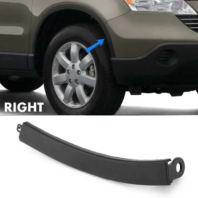 Thumbnail: Car Front Bumper Wheel Fender Lower Molding Trim ABS Black For Honda CRV C-RV 20