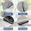 Thumbnail: 3Pcs Crevice Cleaning Brush Durable Car Kitchen Tile Grout Dead End Bristle Clea