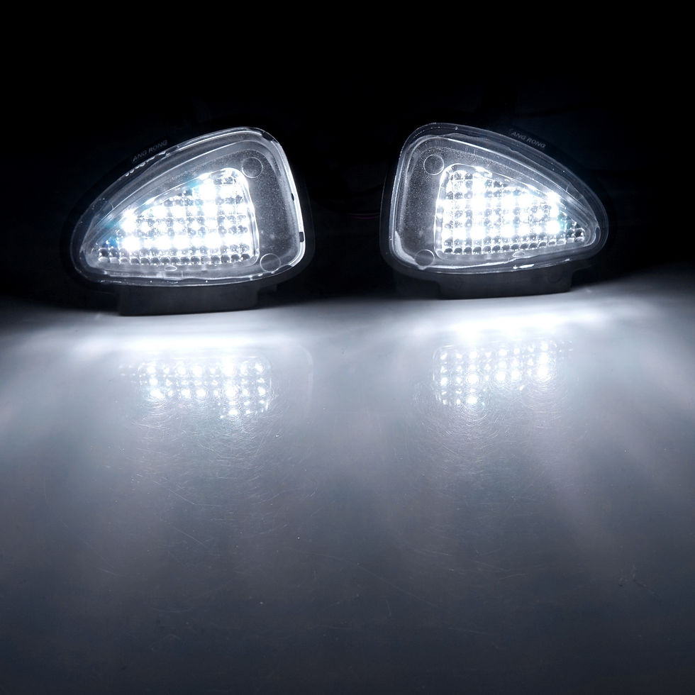 Thumbnail: 2x Under Mirror LED Puddle Light For VW Golf MK6 Jetta MK4 Passat Eos Sharan Tou
