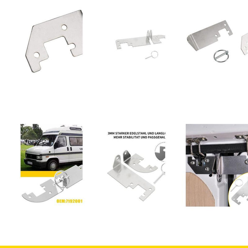 SZCH Rear Door Lock Roof Burglary Break-in-Protection Rear Door Suitable For H1