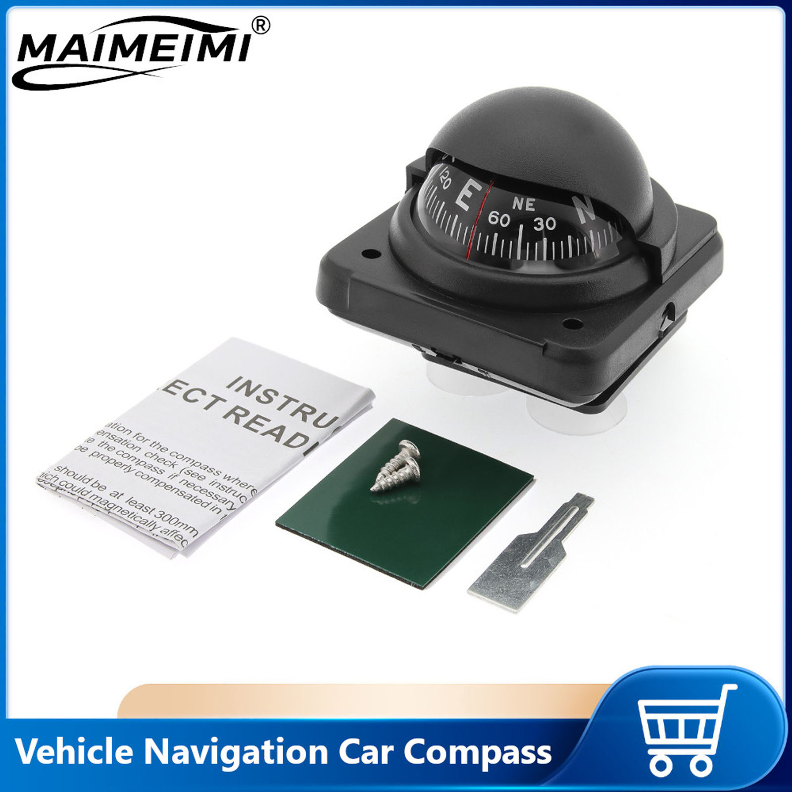 Vehicle Navigation Car Compass Outdoor Marine Boat Magnetic Compass Sea Electron