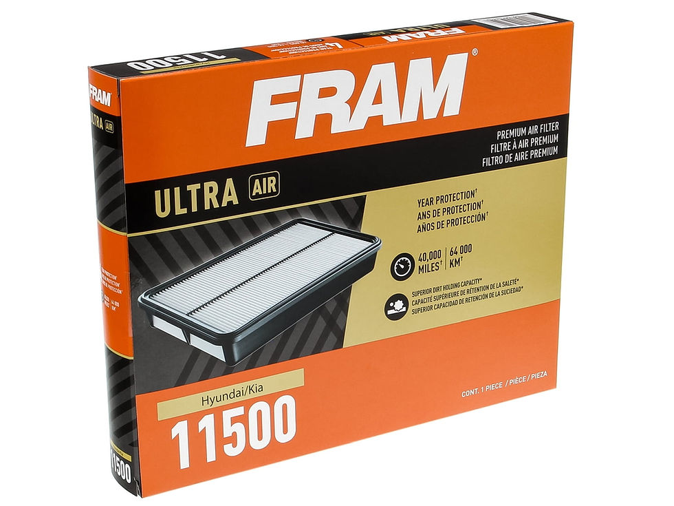 Thumbnail: FRAM Ultra Air XGA11500, Premium Engine Air Filter for Select Hyundai and K..
