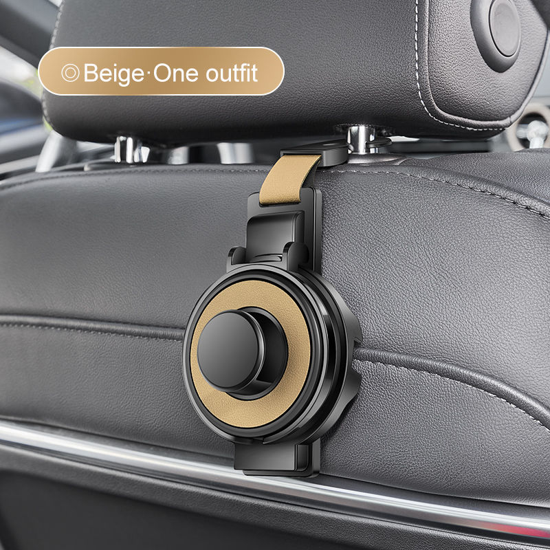 Thumbnail: 3 in 1 Car Multifunctional Water Cup Holder Car Seat Headrest Hook Mobile Phone