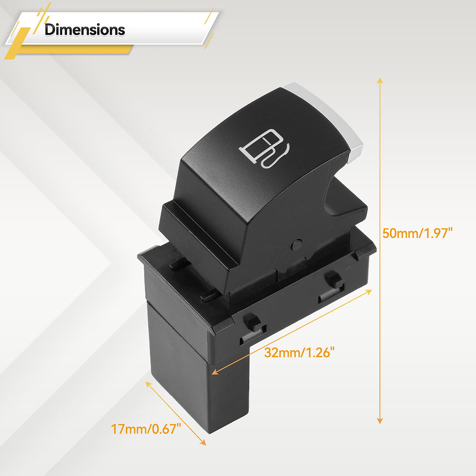 Thumbnail: For VW Golf MK5 Jetta 5 Touran Rabbit Fuel Tank Door Release Control Switch Oil