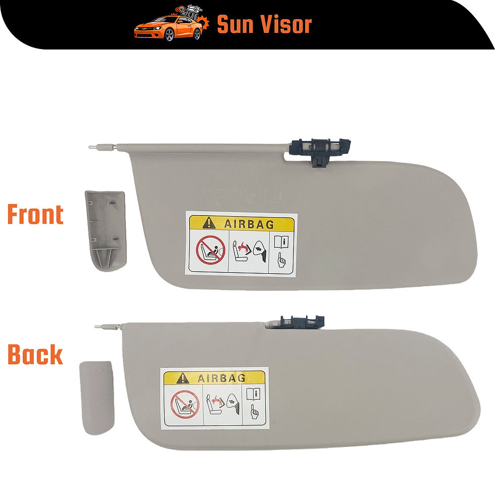 Thumbnail: Car Sun Visor Inside Sunshade For Citroen C3 II Zenith 2009-2016 Left Driver Sun