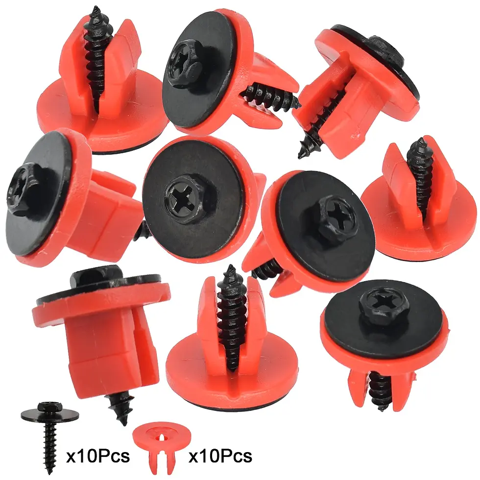 Thumbnail: 20x Engine Undertray Cover Clips Screws For Volvo V50 C30 Jaguar Ford Focus 2 04