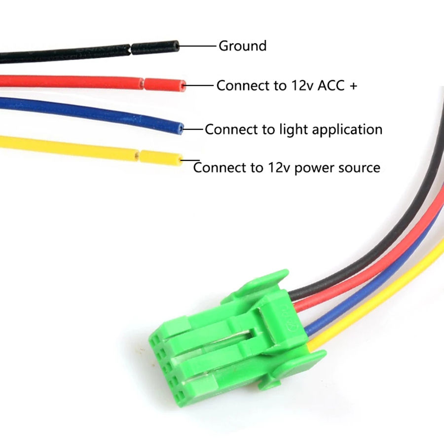 Thumbnail: NHAUTP 1Pcs Car Fog Light Switch For Totoya RAV4 2023 ON-OFF Buttons 4-Wire Cabl
