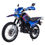 Thumbnail: Taotao TBR7  229cc Dirt Bike Motorcycle, Electric Start-Blue-Free Shipping ..