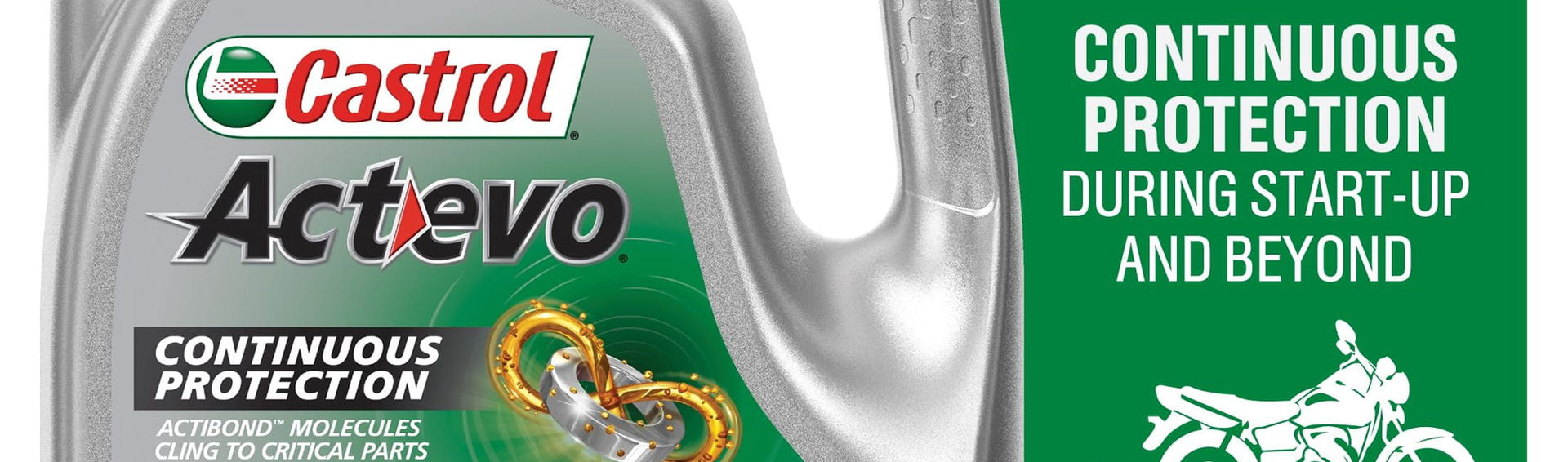 Castrol Actevo 4T 20W-50 Part Synthetic Motorcycle Oil, 1 Gallon